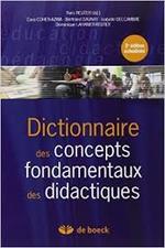 Dictionnaire des concepts fondamentaux en didactique